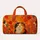 Joyful Calico Cat With Autumn Leaves And Warm Gradient Harvest Travel Style For Cat Lovers Quilted Weekend Bag - 6