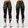 Halloween Skull Pumpkin Patchwork Gothic Folk Collage For Spooky Vintage Outfits Leggings - 1