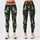 Nordic Reindeer Snowflakes And Evergreen Stripes For Christmas Yoga And Winter Gym Leggings - 1