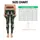 Nordic Reindeer Snowflakes And Evergreen Stripes For Christmas Yoga And Winter Gym Leggings - 3