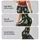 Nordic Reindeer Snowflakes And Evergreen Stripes For Christmas Yoga And Winter Gym Leggings - 2