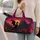 Black Dragon Castle Garden With Golden Moon For Gothic Fantasy Travel Style Women Quilted Weekend Bag - 2