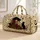 Black Cats Brass Faucet Roses Halloween Garden Travel Accessory For Cat Lovers Gift Quilted Weekend Bag - 1