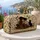 Black Cats Brass Faucet Roses Halloween Garden Travel Accessory For Cat Lovers Gift Quilted Weekend Bag - 5