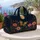 Moonlit Butterfly And Pink Daisies Enchanted Meadow Travel Style For Nature Lovers Quilted Weekend Bag - 5