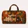 French Bulldog Puppies Autumn Color Block Pet Lover Travel Gift For Thanksgiving Dog Moms Quilted Weekend Bag - 6