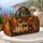 French Bulldog Puppies Autumn Color Block Pet Lover Travel Gift For Thanksgiving Dog Moms Quilted Weekend Bag - 5
