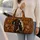 Pinto Horse Head With Bridle Heritage Western Equestrian Style For Horse Lovers And Riders Quilted Weekend Bag - 2