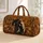 Pinto Horse Head With Bridle Heritage Western Equestrian Style For Horse Lovers And Riders Quilted Weekend Bag - 1