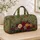 Colorful Rose Garden Florals With Autumn Holiday Elegance For Women's Seasonal Style Quilted Weekend Bag - 4