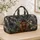 Highland Cow With Tartan Cap Rustic Lodge Holiday Travel Gift For Women And Cow Lovers Quilted Weekend Bag - 4