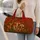 Vintage Woodland Mushrooms With Ferns For Cottagecore Travel And Forest Art Lovers Quilted Weekend Bag - 2