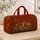 Vintage Woodland Mushrooms With Ferns For Cottagecore Travel And Forest Art Lovers Quilted Weekend Bag - 4