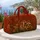 Vintage Woodland Mushrooms With Ferns For Cottagecore Travel And Forest Art Lovers Quilted Weekend Bag - 5