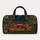 Retro Tabby Cat On Pink Sofa With Tropical Plants For Boho Getaways And Cat Lovers Quilted Weekend Bag - 6