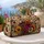 Retro Pansy Garden Florals In Autumn Jewel Tones For Holiday Travel Style For Women Quilted Weekend Bag - 5