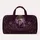 Amethyst Dragon With Gold Filigree For Gothic Fantasy Travel And Festival Women Style Quilted Weekend Bag - 6
