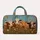 Farm Cow Herd With Butterflies And Wildflowers For Country Cottagecore Travel Lovers Quilted Weekend Bag - 6