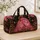 Bubblegum Pink Lion With Crown Regal Jungle Pop Baroque Travel Statement For Women Quilted Weekend Bag - 4
