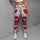 Red Lips Hearts And Kiss Marks For Valentine Pop Art Yoga Fitness Streetwear Looks Leggings - 4