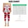 Red Lips Hearts And Kiss Marks For Valentine Pop Art Yoga Fitness Streetwear Looks Leggings - 3