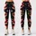 Vintage Santa Snowflakes On Midnight Black For Christmas Parties And Cozy Winter Style Leggings - 1