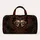 Gothic Romance Skulls With Crimson Roses And Thorn Heart For Dark Travel Style Lovers Quilted Weekend Bag - 6
