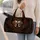 Gothic Romance Skulls With Crimson Roses And Thorn Heart For Dark Travel Style Lovers Quilted Weekend Bag - 2