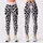 Pastel Leopard Spots With Blush And Ice Blue Athletic Streetwear Wildcat Style For Women Leggings - 1