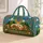 Woodland Camper Road Trip Retro Floral Rainbow Keepsake For Travelers And Campers Quilted Weekend Bag - 1