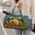 Woodland Camper Road Trip Retro Floral Rainbow Keepsake For Travelers And Campers Quilted Weekend Bag - 2
