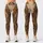 Bohemian Paisley Medallion Earth Tone Ornamental Festival Yoga Lounge Style For Women Leggings - 1