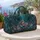 Enchanting Mermaid Ocean Damask With Pearls For Beach Trips And Gym Getaways For Women Quilted Weekend Bag - 5