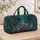Enchanting Mermaid Ocean Damask With Pearls For Beach Trips And Gym Getaways For Women Quilted Weekend Bag - 4