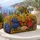 Monarch Butterfly Hydrangea Garden Vintage Floral Travel Romance For Weekend Getaways Quilted Weekend Bag - 5