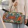 Hawaiian Crab With Tropical Waves And Island Flowers For Coastal Vacation Style Lovers Quilted Weekend Bag - 2