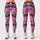 Pink Gothic Skeletal Bats And Crescent Moons For Halloween Yoga And Punk Parties Leggings - 1