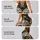 Golden Sugar Skull Floral Gothic Halloween Dia De Los Muertos Yoga Gym Style For Women Leggings - 2