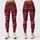 Magenta Orchid Leopard Rosettes For Tropical Glam Streetwear And Resort Evening Looks Leggings - 1