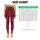 Magenta Orchid Leopard Rosettes For Tropical Glam Streetwear And Resort Evening Looks Leggings - 3