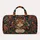 Boho Cat Face With Teal Eyes And Paisley Florals For Colorful Travel Style Lovers Quilted Weekend Bag - 6