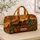 Southwest Wild Horses With Desert Florals For Western Travel And Ranch Style Gifts Quilted Weekend Bag - 4