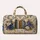 Blue Roses And Vintage Books Literary Botanical Boho Library Travel Gift For Readers Quilted Weekend Bag - 6