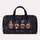 Patriotic Garden Gnomes With Hearts For Fourth Of July Travel And Summer Getaways Quilted Weekend Bag - 6