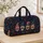 Patriotic Garden Gnomes With Hearts For Fourth Of July Travel And Summer Getaways Quilted Weekend Bag - 4