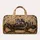 Enchanted Library Dragon With Antique Books For Autumn Fantasy Readers And Gift Giving Quilted Weekend Bag - 6