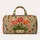 Tulip Garden Florals With Ivory Folk Vines For Autumn Travel And Market Days For Her Quilted Weekend Bag - 6
