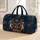 Indigo Boho Dreamcatcher Mandala With Feathers And Desert Stars For Festival Travel Style Quilted Weekend Bag - 1