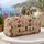 Elegant Nutcracker Parade Holiday Heirloom Boho Christmas Travel Gift For Her And Mom Quilted Weekend Bag - 5