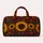 Bohemian Autumn Sunflowers With Burgundy Navy Folk Florals For Fall Travel Style Quilted Weekend Bag - 6